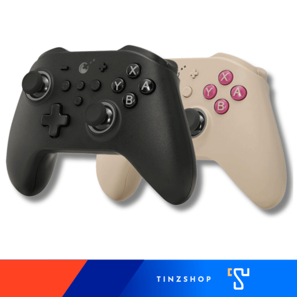 จอยเกมไร้สาย GuliKit Pro Controller NS38 KK3 PRO สีครีม